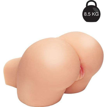 Masturbatore Grande e Realistico con Canali Anale e Vagina Selezionata
